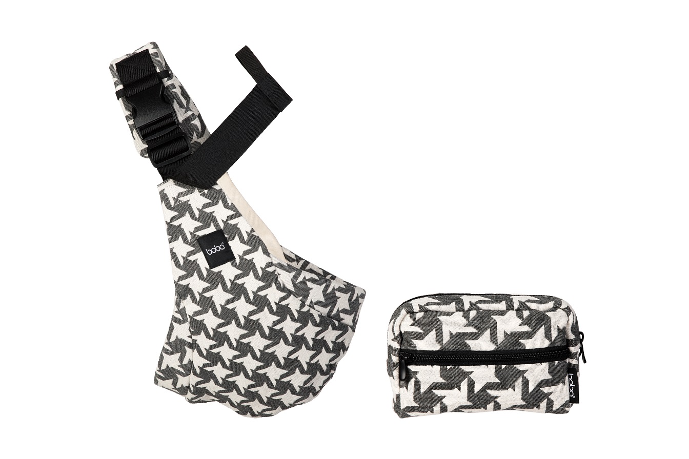 boba.img_alt_prefix Portabebé ligero Boba Buddy Houndstooth