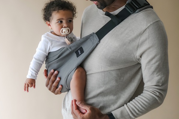 boba.img_alt_prefix Portabebé ligero Boba Buddy Grey