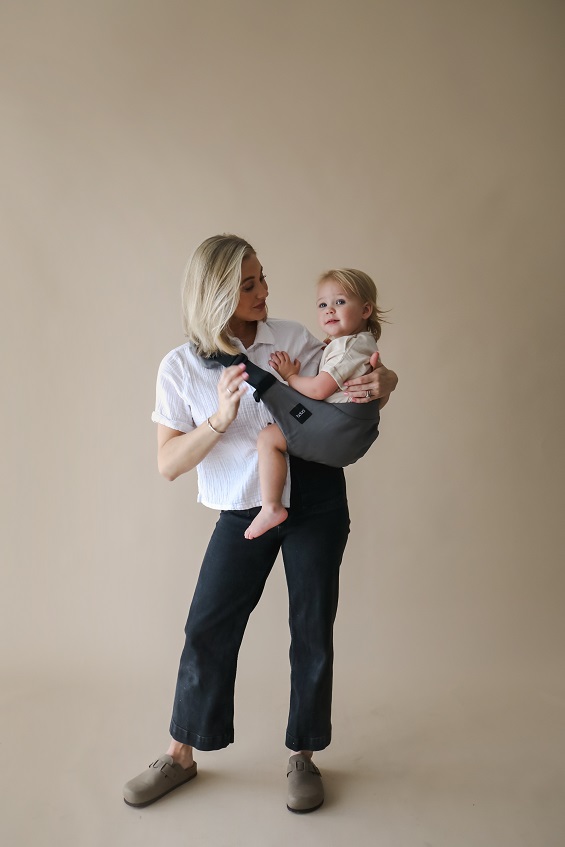 boba.img_alt_prefix Portabebé ligero Boba Buddy Grey