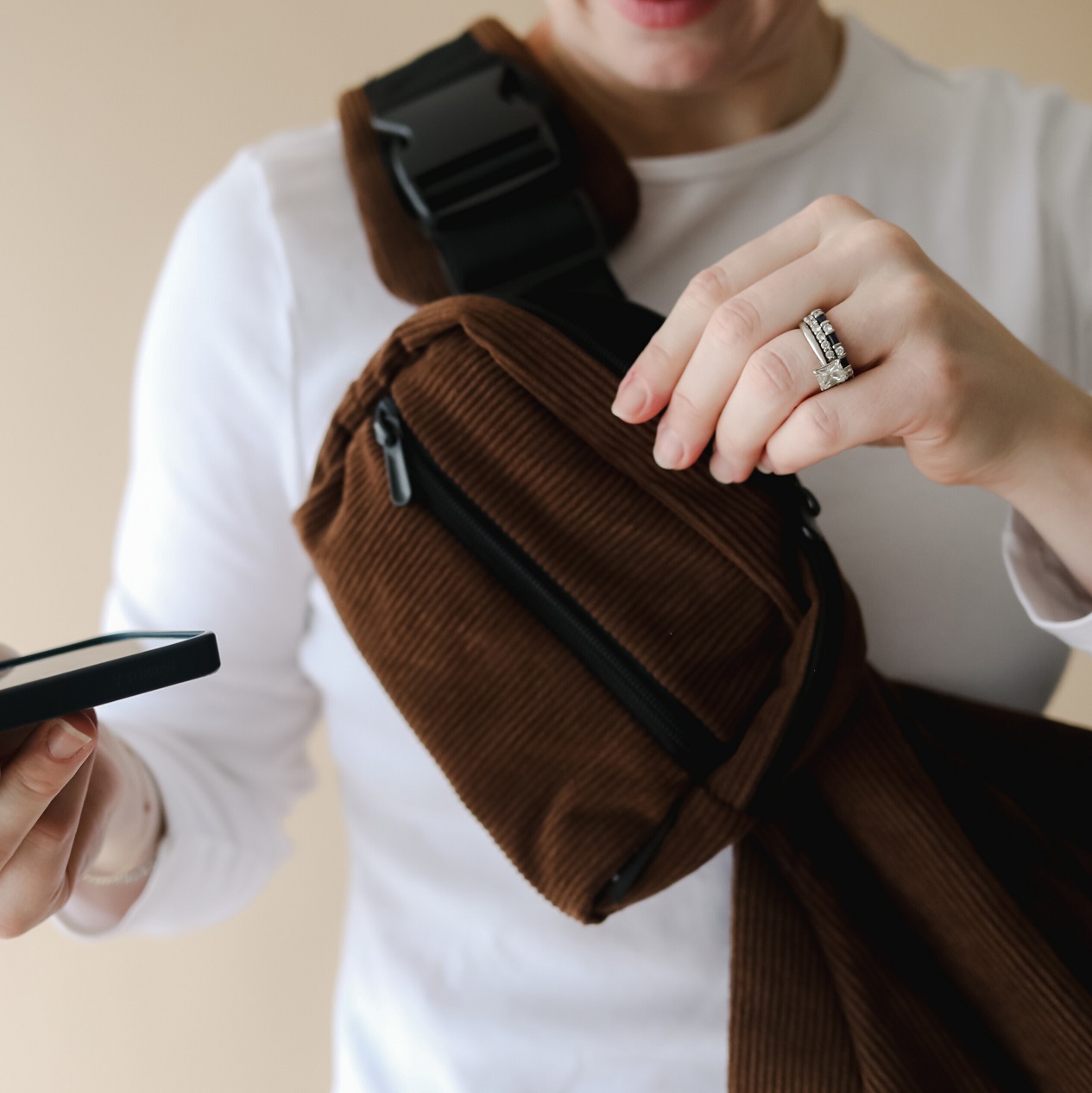 boba.img_alt_prefix Portabebé ligero Boba Buddy Brown