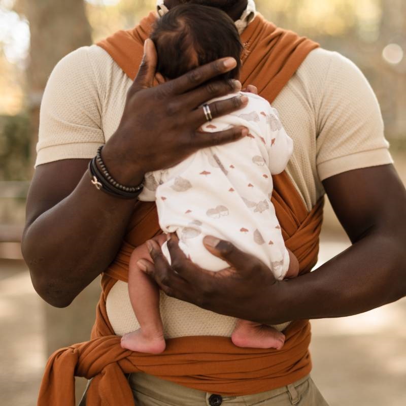 Fular elástico portabebé Boba Wrap Camel