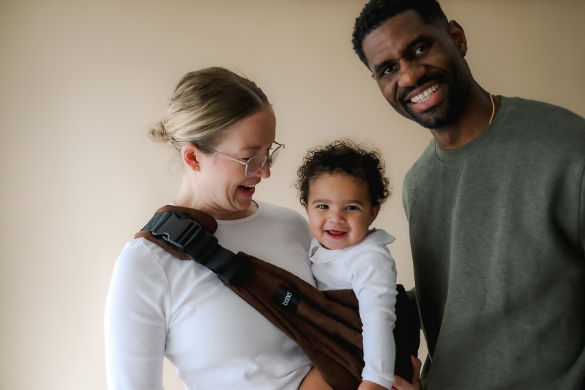 boba.img_alt_prefix Portabebé ligero Boba Buddy Brown